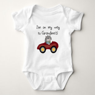 Boy On Way på väg till Grandmas Tshirts och Gifts
