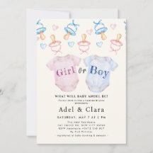 Boy or Girl | Gender Reveal Baby Shower