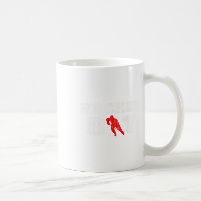 Boy Player Silhouette Sport Gift Kaffemugg (Höger)