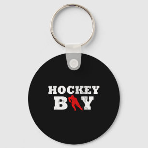 Boy Player Silhouette Sport Gift Nyckelring