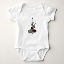 Boy Rain Fairy with Frog Baby Bodykostym T Shirt