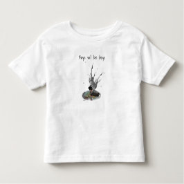 Boy Rain Fairy with Frog Småbarn Boy's T-Shirt