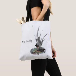 Boy Rain Fairy with Tote Bag Tygkasse