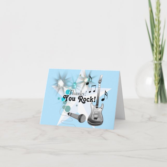 Boy Rockstjärna Tack (Framsida)