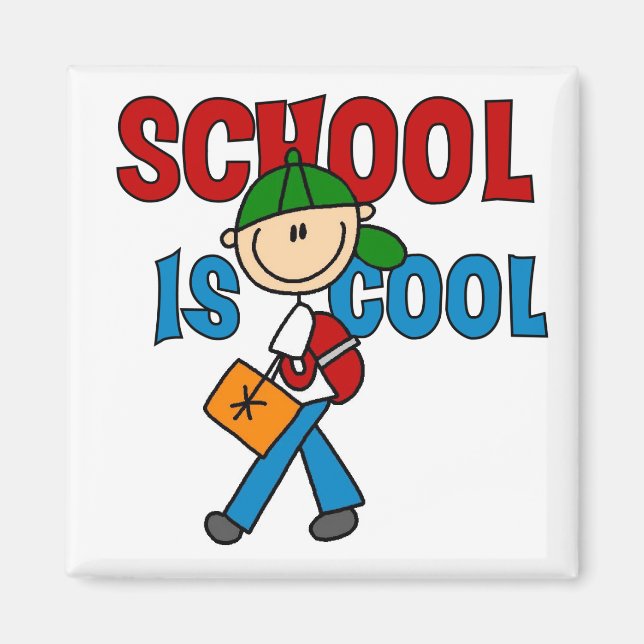Boy School är Coola Magnet (Framsidan)