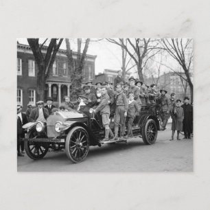Boy Scout Fire Drill, 1910-talet Vykort