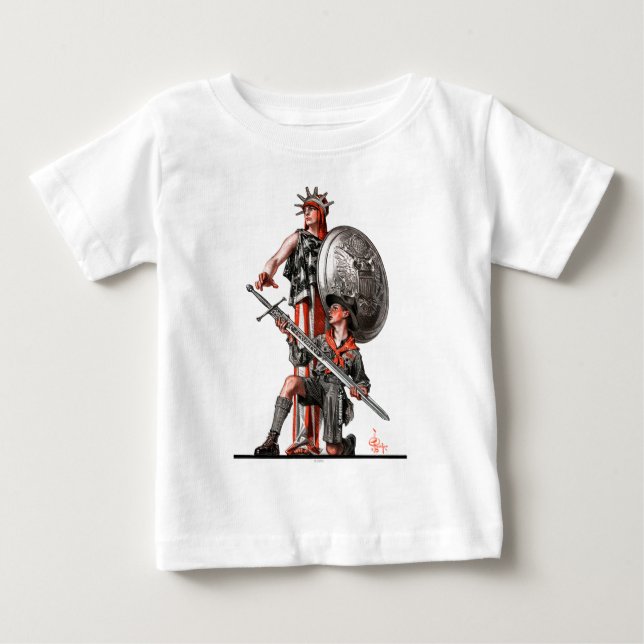 Boy Scout och Liberty Tee Shirt (Framsida)