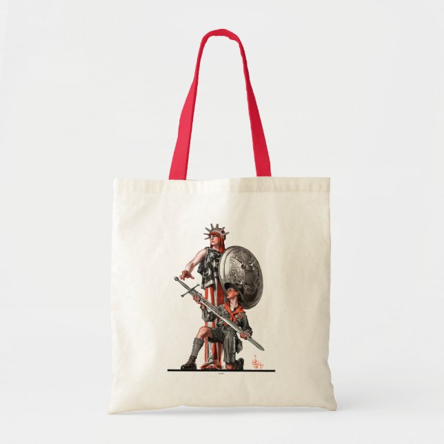Boy Scout och Liberty Tygkasse (Framsidan)