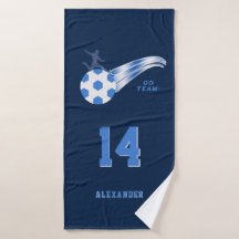Boy Sports Soccer Ball Namn Number Personlig