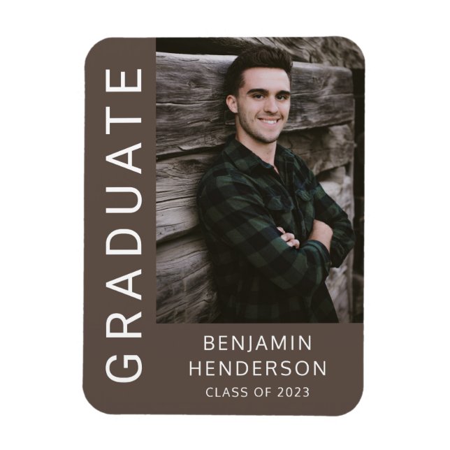 Boy Studenten, 2022-foto Magnet (Vertikal)