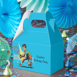 Boy Tennis Födelsedagsfest Presentaskar