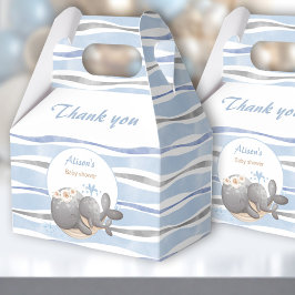 Boy Whale Blue Summer Beach Boy Shower Presentaskar