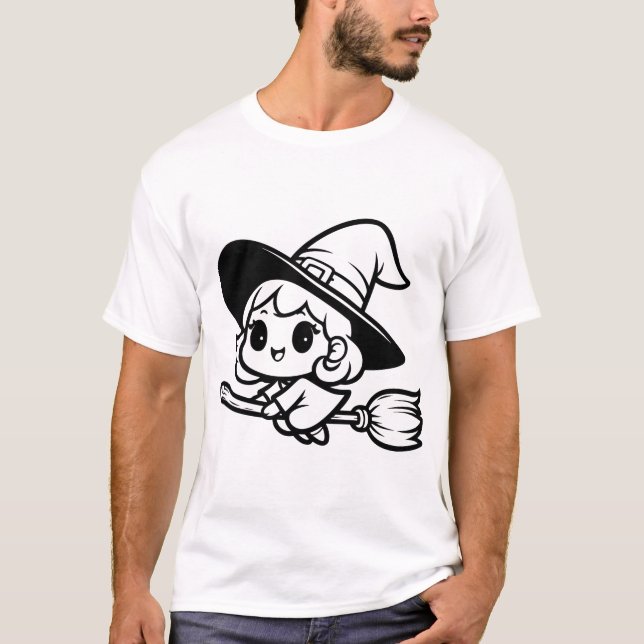 Boy Witchcraft T Shirt (Framsida)