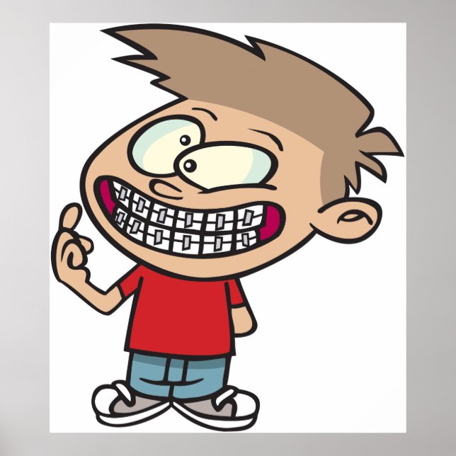 Boy with Braces Poster (Framsidan)