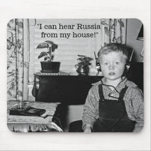 Boy with Crystal Radio Set Humor Musmatta