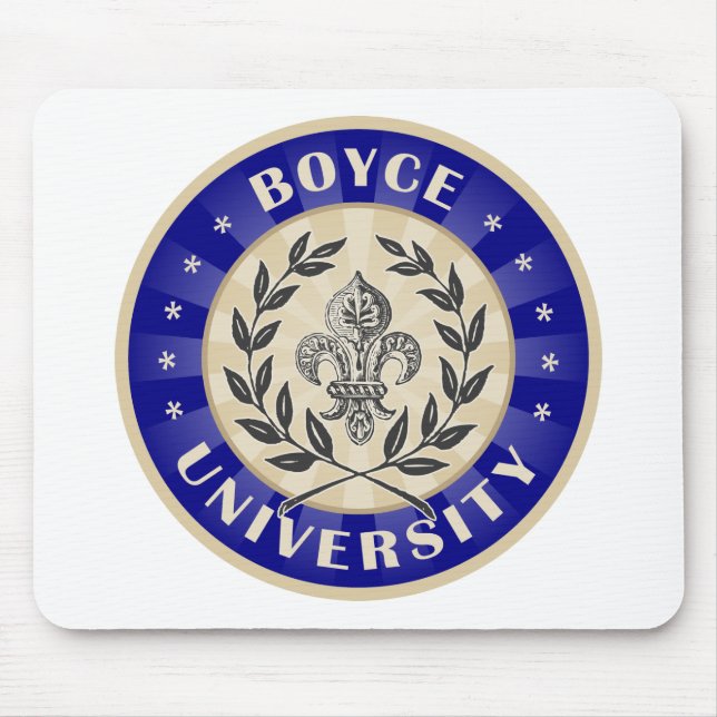 Boyce universitetenmarin musmatta (Framsidan)
