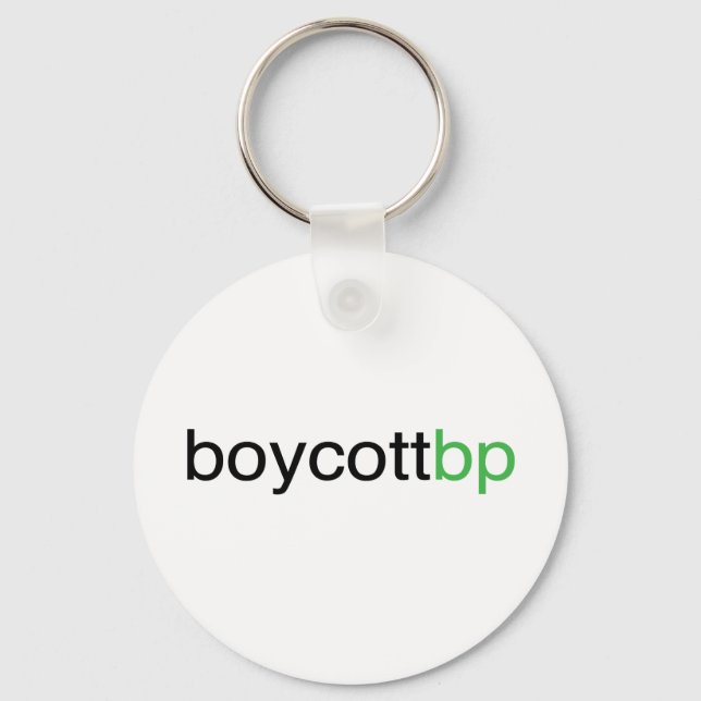 Boycott BP Nyckelring (Framsida)
