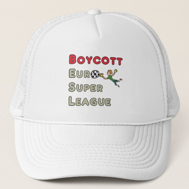 Boycott European Toppen League Keps (Framsida)