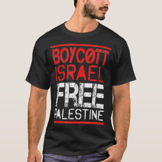 Boycott Israel Free Palestine  Gaza War Awareness  T Shirt
