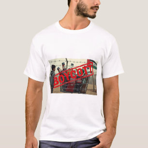 Boycott Israels produkter - Stå upp Palestina T- T Shirt
