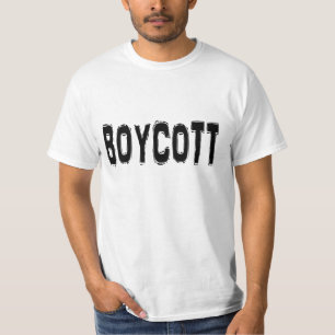 Boycott. Tee