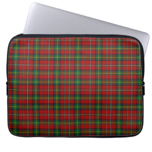 Boyd Clan Tartan Plaid Bärbar Datatorvskydd Laptop Sleeve