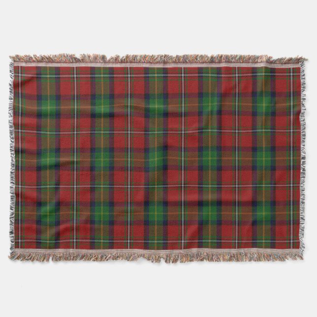 Boyd-familjen Tartan Thommän Blankett Filt (Framsidan)