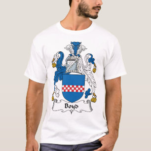 Boyd familjvapensköld tee shirt