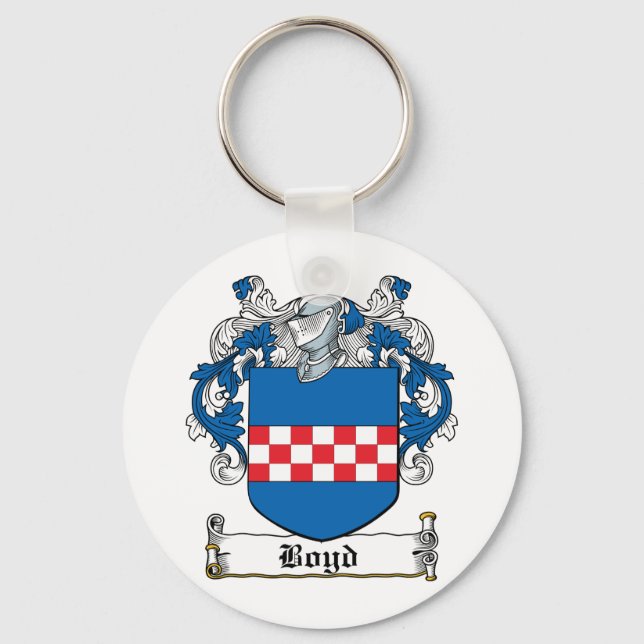 Boyd Family Crest Nyckelring (Framsida)