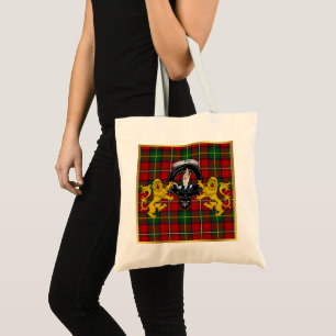 Boyd Klan Badge Tartan Tote Tygkasse