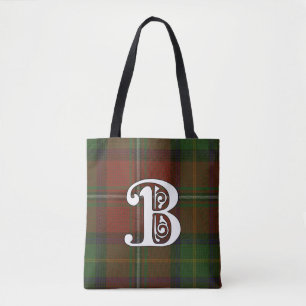 Boyd Klan Tartan Monogram Tygkasse