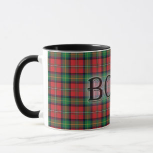 Boyd Tartan med efternamn Mugg