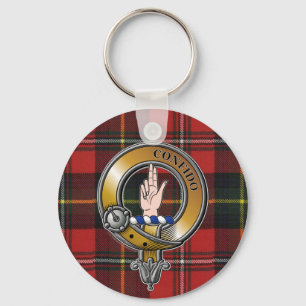 Boyd Tartan och Badge Nyckelring