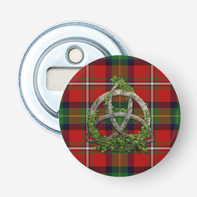 Boyd Tartan och Celtic Trinityfnurra Flasköppnare (Framsidan)