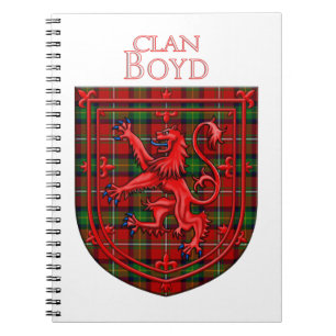 Boyd Tartan Scottish Play Lejon Rampant Anteckningsbok