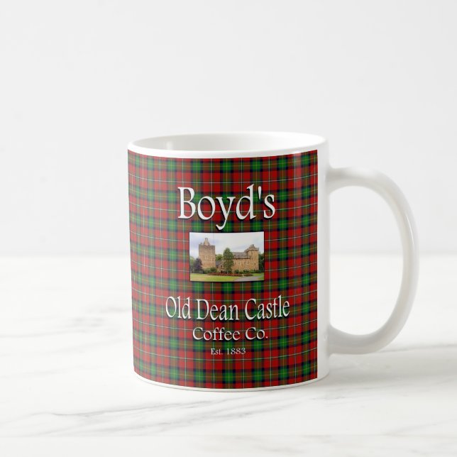 Boyds gamla Dean Castle Coffee Co. Kaffemugg (Höger)