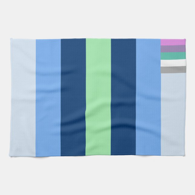Boyflux alternate Pride Flag  Kökshandduk (Horisontell)