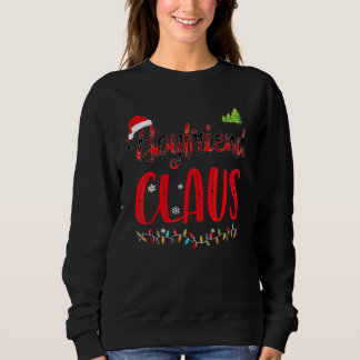 Boyfriend Claus Matchande Familj Jul Pyjamas T Shirt