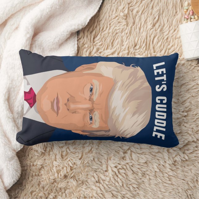 BOYFRIEND CUDDLE PILLOW-DONALD TRUMP LUMBARKUDDE (Filt)