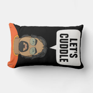BOYFRIEND PILLOWS - GENOAGE GUY MED BEARD LUMBARKUDDE