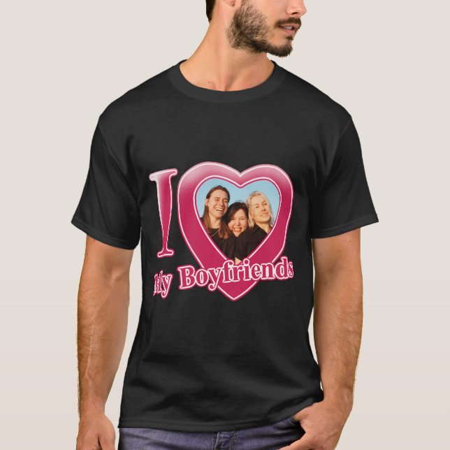Boygenius Min pojkvänner T Shirt (Framsida)