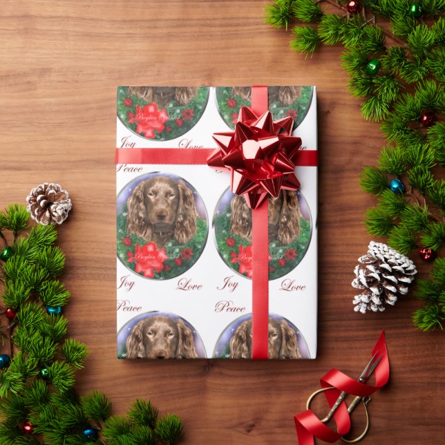 Boykin Spain God jul Presentpapper (Julgåva)