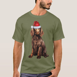Boykin Spain Hund älskare Funny jul T Shirt