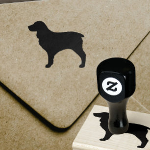 Boykin Spain Hund aveln Silhouette Stämpel