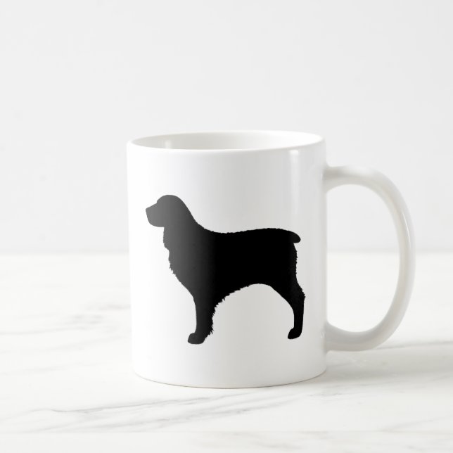 Boykin Spain Hund aveln Silhouettes Kaffemugg (Höger)