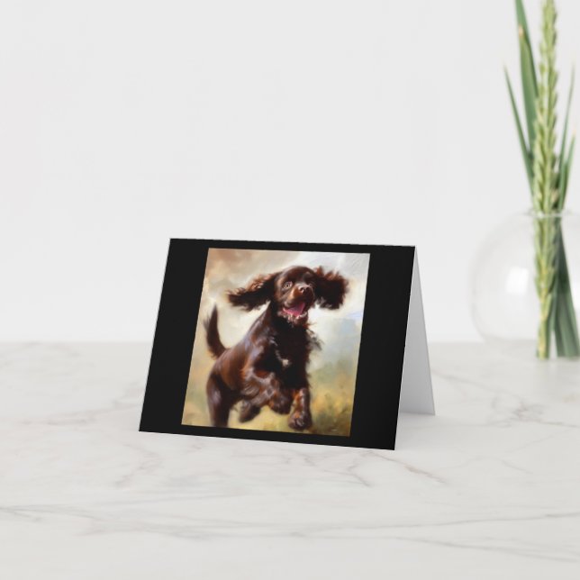 Boykin Spain Hund Kort (Framsida)