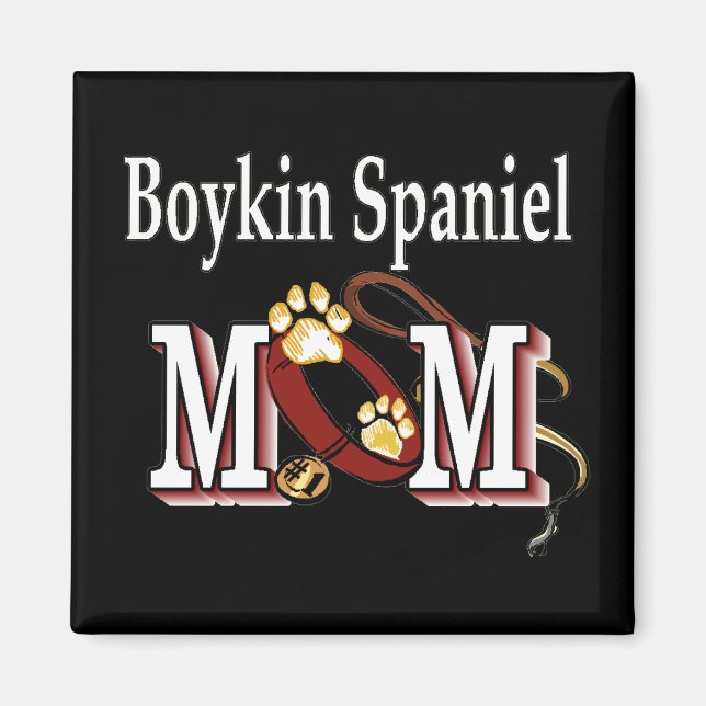 Boykin Spain Hund MAMMA Magnet (Framsidan)