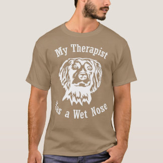 Boykin Spain hund My Therapist har en Blöt Nose T Shirt