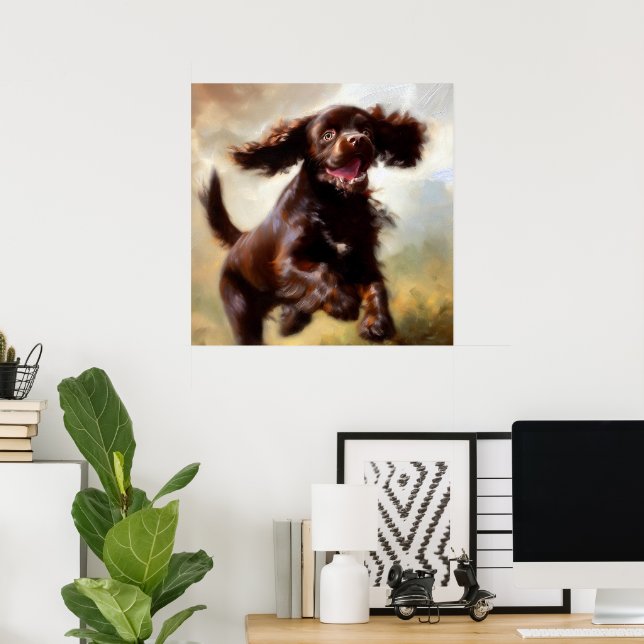 Boykin Spain Hund Poster (Hemmakontoret)