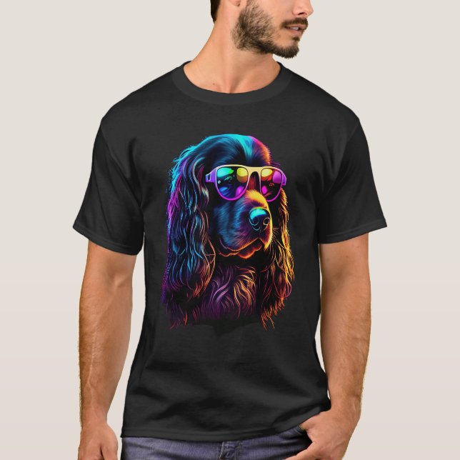 Boykin Spain Hundar Boykin Spanska T Shirt (Framsida)